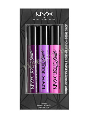 NYX Liquid Sueam Cream lipstick Set 01