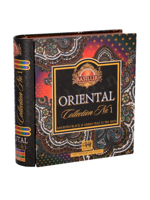 Basil Ceylon Tea Oriental Collection assorted Tea Book ~ 70969