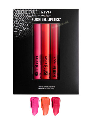 NYX Plush Gel Lipstick Set PGLSSET 02