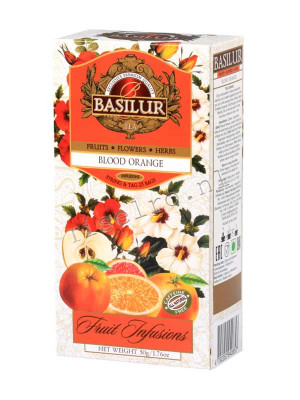 Basilur Boold Orange Fruit Infusions ~ 71405-00